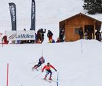 Competición de esquí alpino en La Molina